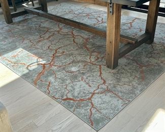 Safevieh 8’2” x 11’ grey/rust Area Rug $139