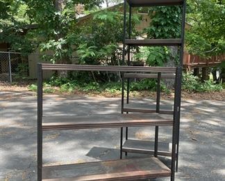 Industrial retro shelves