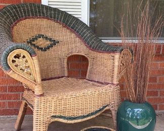 Wicker chair