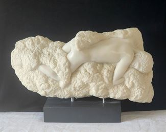 Peggy Mach "Cloud Phantasy" nude stone sculpture