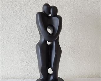 E. Gaimari 1988 couple sculpture