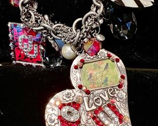 Lots of costume jewelry and some sterling. 