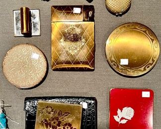 Vintage compacts. 
