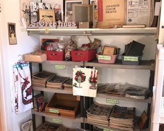 Items Located In The 1st Bedroom ( Vintage Pin Up & Ephemera)