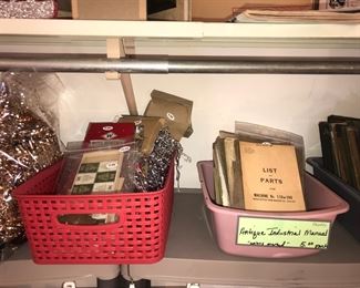 Items Located In The 1st Bedroom ( Vintage Pin Up & Ephemera)