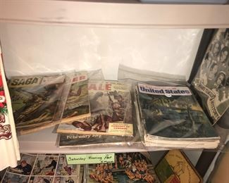 Items Located In The 1st Bedroom ( Vintage Pin Up & Ephemera)