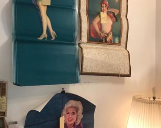 Items Located In The 1st Bedroom ( Vintage Pin Up & Ephemera)