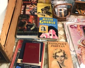 Items Located In The 1st Bedroom ( Vintage Pin Up & Ephemera)