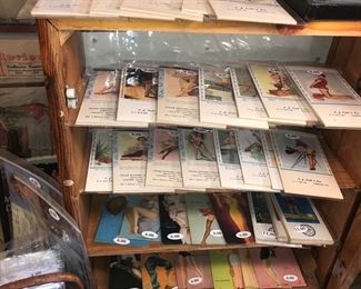 Items Located In The 1st Bedroom ( Vintage Pin Up & Ephemera)