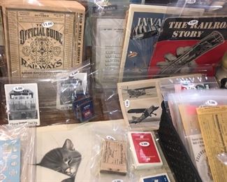 Items Located In The 1st Bedroom ( Vintage Pin Up & Ephemera)