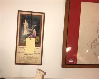 Items Located In The 1st Bedroom ( Vintage Pin Up & Ephemera)