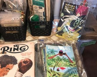 Items Located In The 1st Bedroom ( Vintage Pin Up & Ephemera)