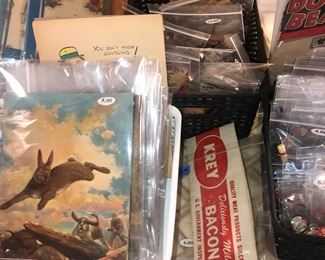 Items Located In The 1st Bedroom ( Vintage Pin Up & Ephemera)