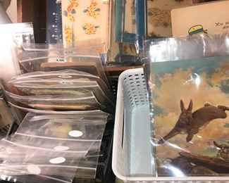 Items Located In The 1st Bedroom ( Vintage Pin Up & Ephemera)