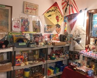Items Located In The 3rd Bedroom ( Vintage Toys & Games & Vintage Scout Items)