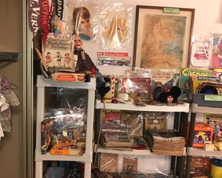 Items Located In The 3rd Bedroom ( Vintage Toys & Games & Vintage Scout Items)