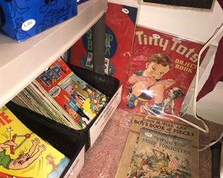Items Located In The 3rd Bedroom ( Vintage Toys & Games & Vintage Scout Items)