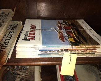 Items Located In The 4th Bedroom ( Vintage 1930's Lithographs ~ Vintage Linens And Sewing Items ~ Vintage Costume Jewelry ~ Vintage Marbles)