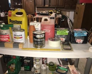 Items Located In The Garage