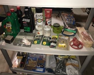 Items Located In The Garage