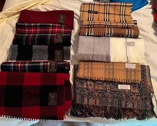 COLLECTION OF CASHMERE SCARVES