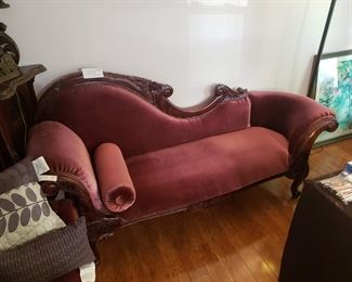 Victorian chaise 
