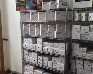 Huge assortments of models, car models, and collectible cars