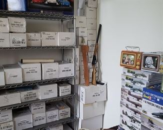 Huge assortments of models, car models, and collectible cars