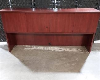 2 Piece Modern Desk with Hutch by national Office Furniture