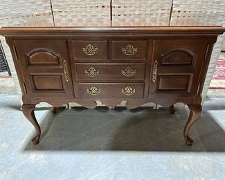 Broyhill Premier Buffet with Brass Hardware