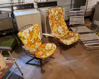 Vintage MCM Homecrest patio chairs