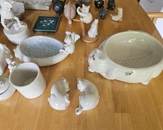 Fitz & Floyd cat collection