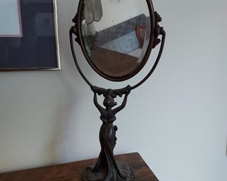 Vintage Metal Mirror