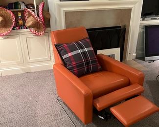 2 Design within reach flight recliner 