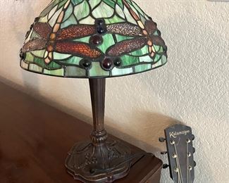 Tiffany-style table lamp