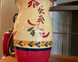 painted pitcher