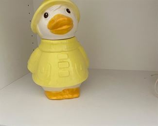 duck in raincoat