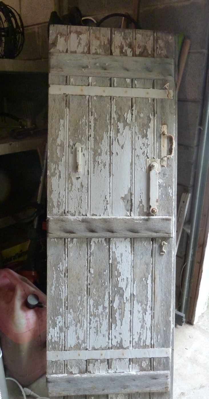 vintage door original hardware