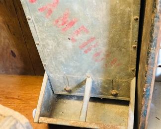 galvanized feeder