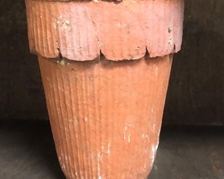 terra cotta turpentine cup