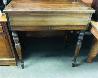 antique spinet desk