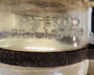 antique kerosene jar simmons stove july 1st 1913