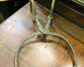 hand forged ice  block tongs