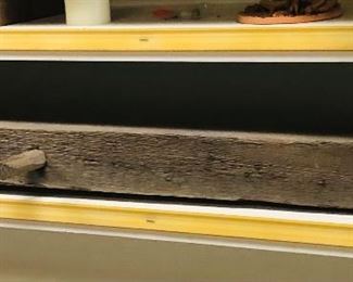 hand made primitive wall peg  rack