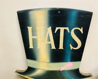 hats wall hanging