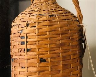 wicker demijohn