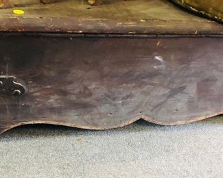 primitive cedar chest