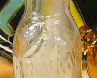 1920's cheerwine caravan soda bottle