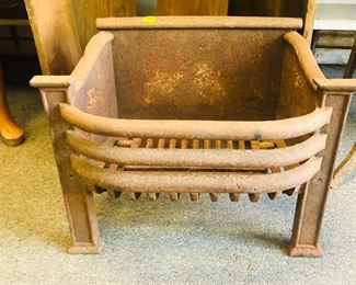cast iron fireplace grate