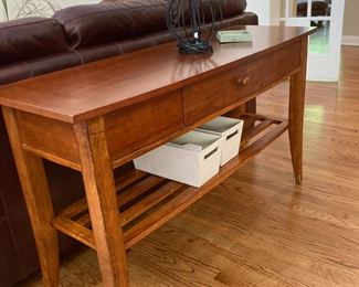 Mission style entry or sofa table